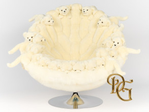 Кресло White Cubs Sur Boule