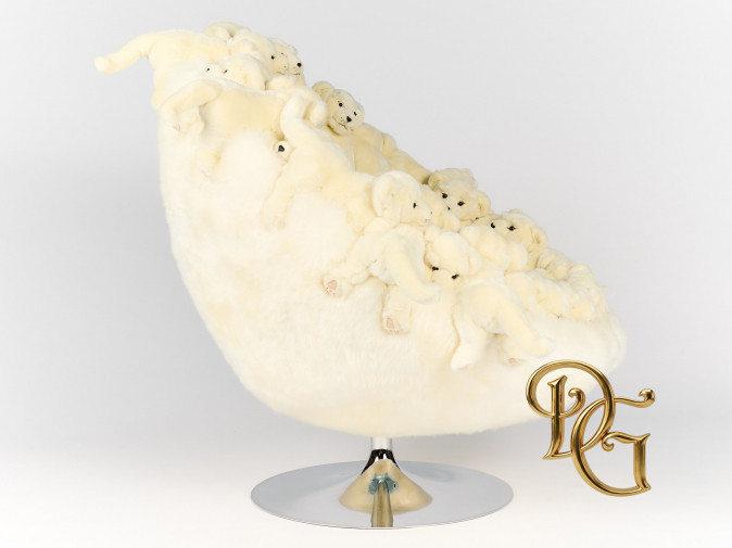 Кресло White Cubs Sur Boule