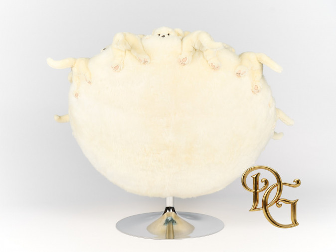 Кресло White Cubs Sur Boule