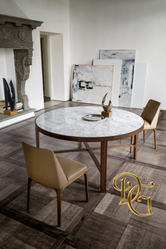 Стол обеденный Globe Brown