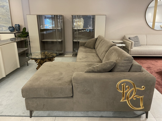 Диван Lisbona Corner Braun