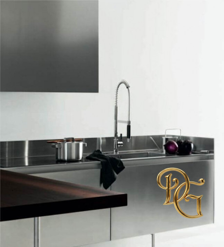 Кухня Slim Stainless Steel