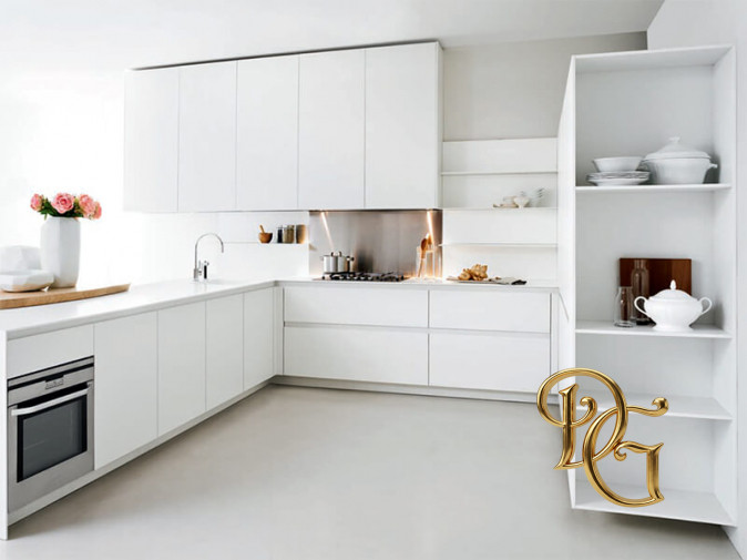 Кухня Slim Total White