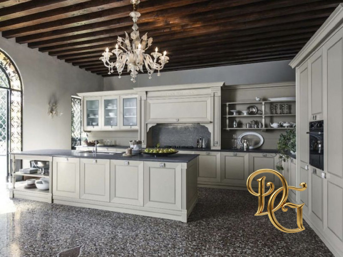 Кухня Etoile Laccato Seta Bianco Creta