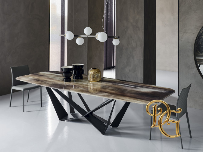 Стол обеденный Skorpio Crystalart