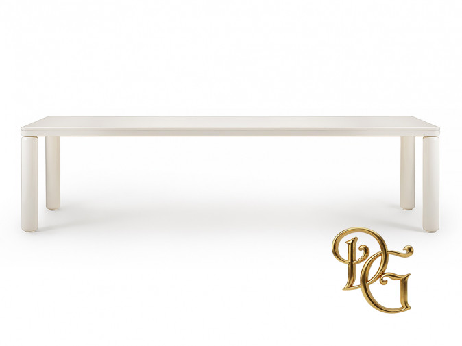 Стол обеденный Roma White