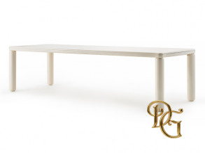 Стол обеденный Roma White