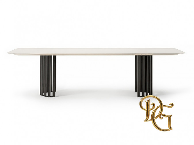 Стол обеденный Roma Metal