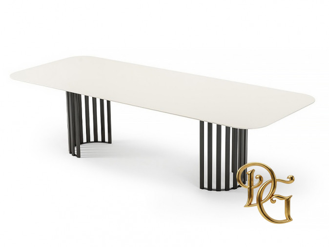 Стол обеденный Roma Metal