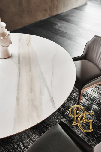 Стол обеденный Skorpio Keramik Round