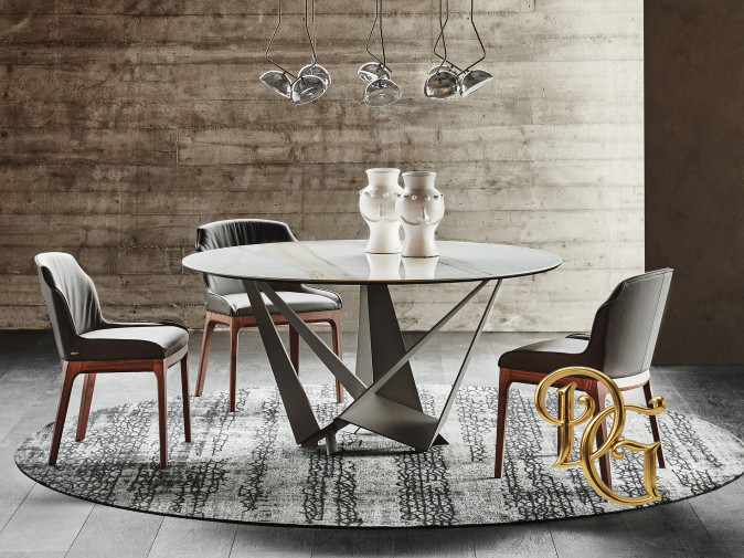 Стол обеденный Skorpio Keramik Round