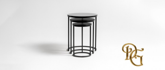 Столик журнальный Brass