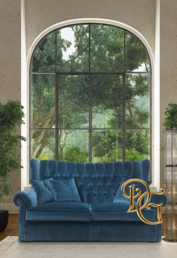 Диван Club Blue