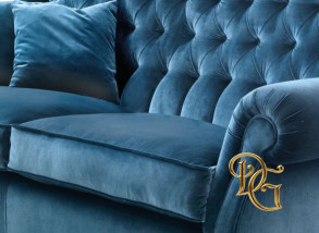 Диван Club Blue
