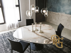 Стол обеденный Skyline Keramik Round