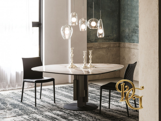 Стол обеденный Skyline Keramik Round