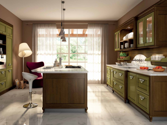 Кухня Portofino Green