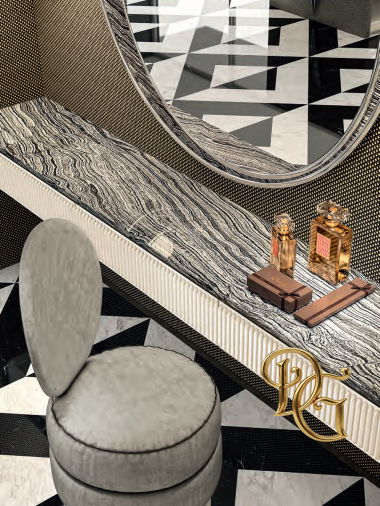 Гардеробная W003