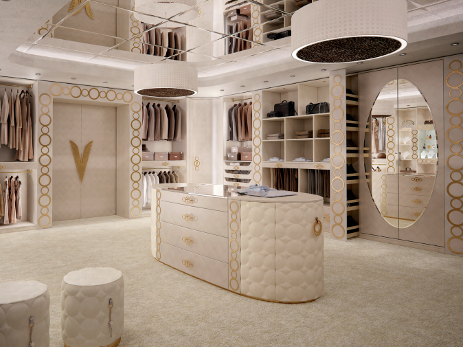 Гардеробная Milk&amp;Gold