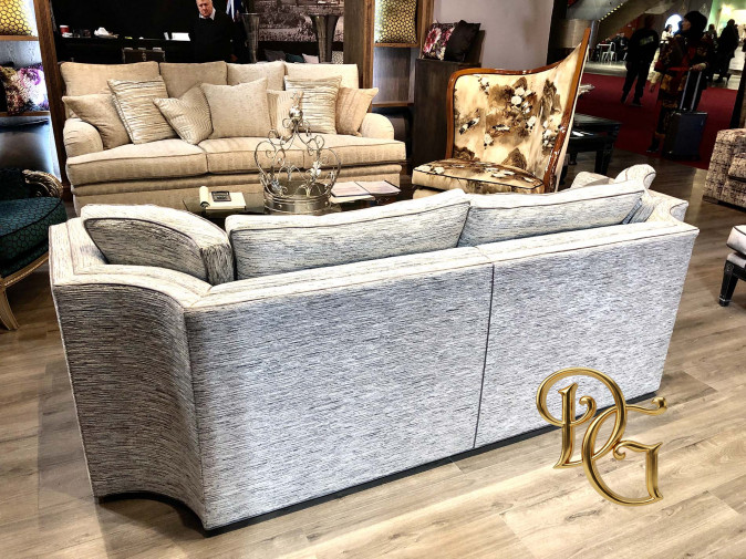 Диван The Crescent Gray