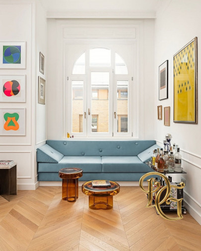 Столик журнальный Soda Amber 30