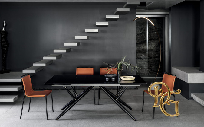 Стол обеденный Bridge Black