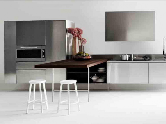 Кухня Slim Acciaio