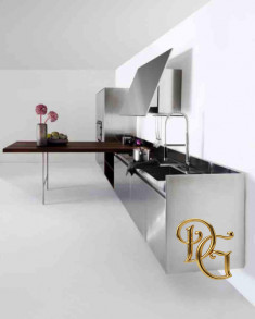 Кухня Slim Acciaio