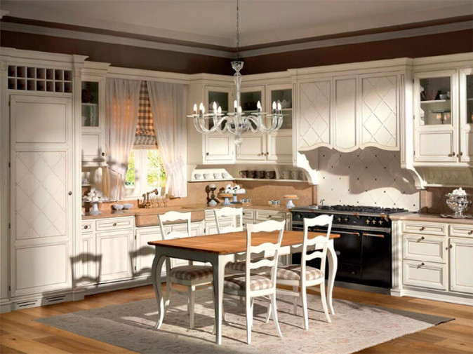 Кухня Monterey Bianco