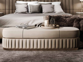 Банкетка Hermes Brown