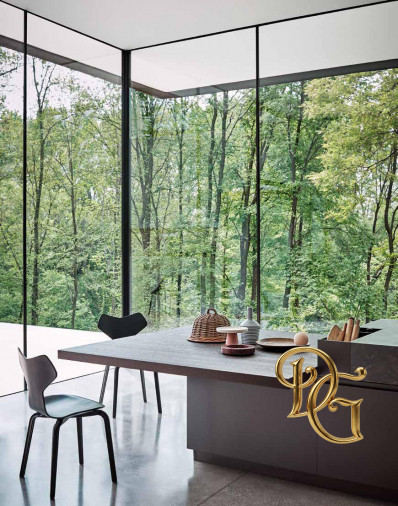 Кухня Maxima 2.2 Laccato Titani Termocotto