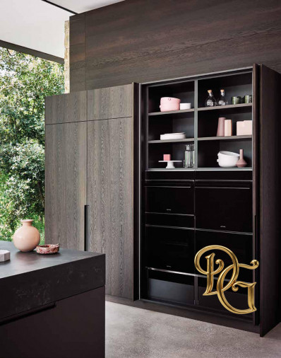 Кухня Maxima 2.2 Laccato Titani Termocotto