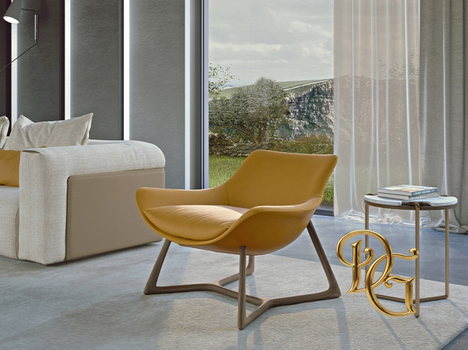 Кресло Harp Beige