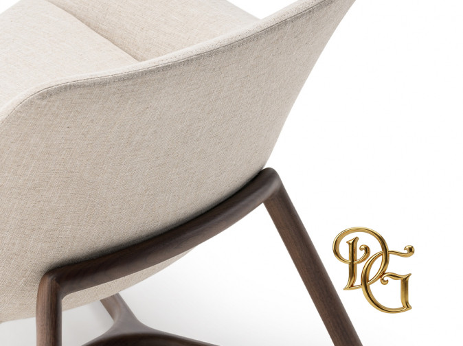 Кресло Harp Beige