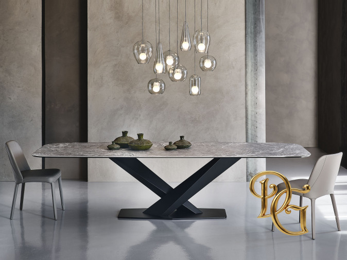 Стол обеденный Stratos Keramik