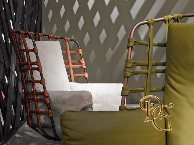 Кресло Cocoon Bergere