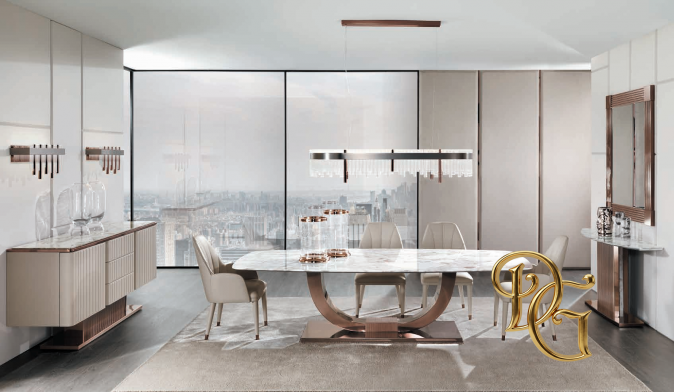 Стол обеденный Heritage Marble