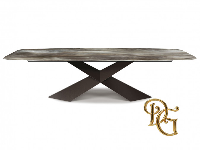 Стол обеденный Tyron Crystalart