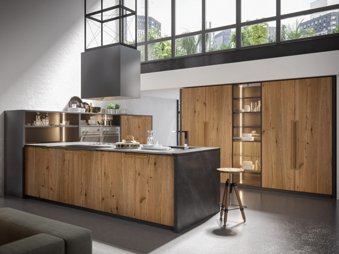 Кухня Industrial Wood