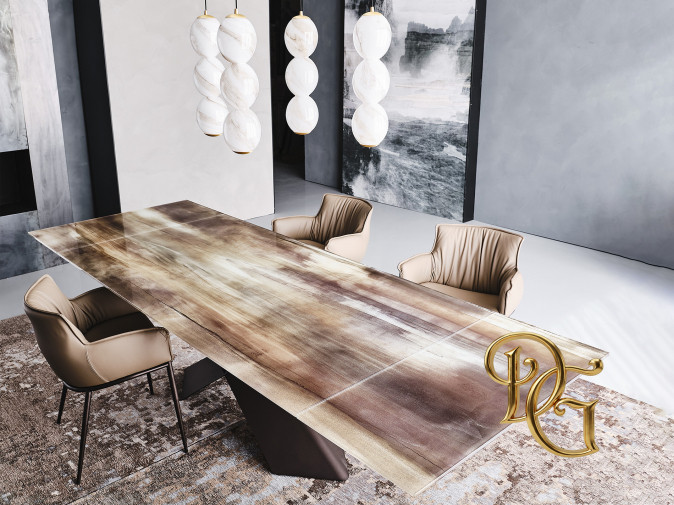 Стол обеденный Tyron Crystalart Drive