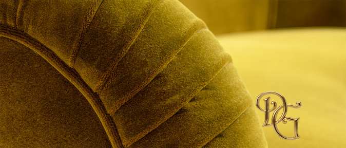 Диван Dave Yellow