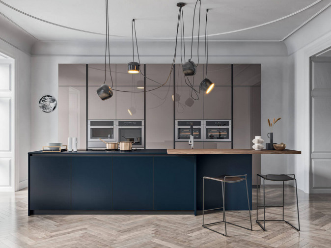 Кухня Myglass Blue