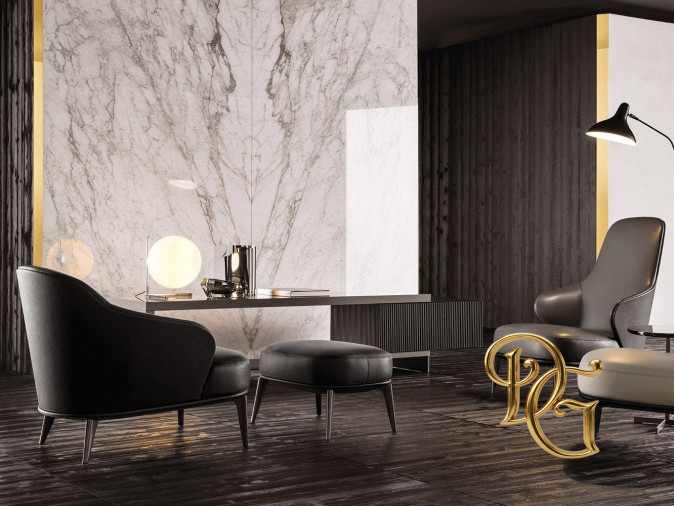 Кресло Leslie Grey