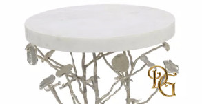 Столик журнальный Marble And Brushed 0184