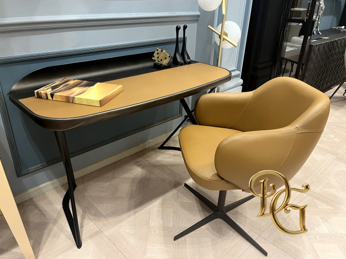 Стол письменный Cocoon Leather Dark