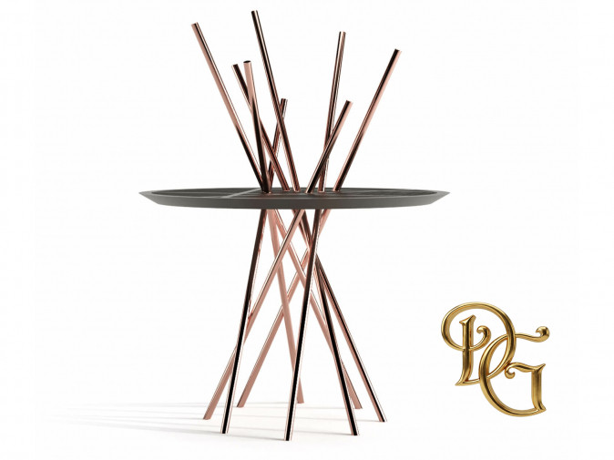 Столик журнальный Mikado Brown