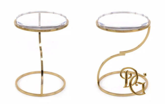 Столик журнальный Antique/Polished