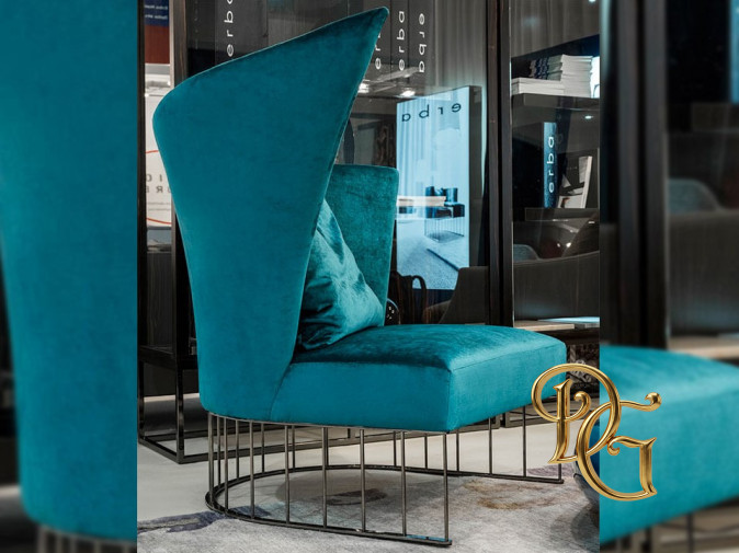 Кресло Virgola Blue