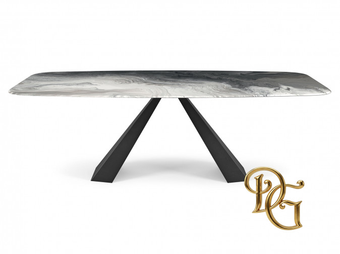 Стол обеденный Eliot Crystalart