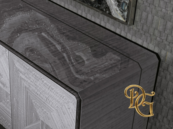 Комод M-nlight Grey